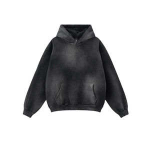 2025 nouveaux hommes personnalisés lavage à l'acide sweats à capuche femmes sweat personnalisé hommes surdimensionné pull bases à capuche - Product Image 2