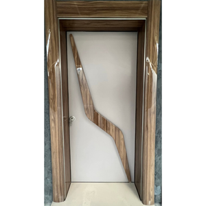 Portes en acier modernes de haute qualité pour villa de luxe et entrée extérieure d'appartement avec aspect pierre - Product Image 1