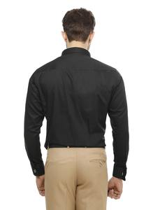 High on Demand <b>Mens</b> Black Casual to Formal <b>Shirt</b> for Workwear Travel <b>Parties</b> and Everyday Wear Available for Export Price - Product Image 2