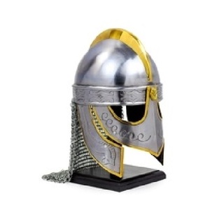 Battle Ready Viking Vendel Helm Spectacle Casco Cota de malla - Product Image 6