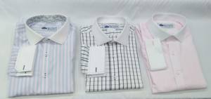 Chemise habillée pour homme en popeline 100% coton, teinte en fil, anti-rétrécissement, personnalisable, style décontracté durable - Product Image 3