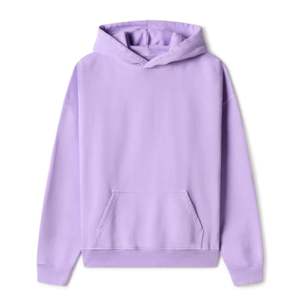 Coton de luxe épais lourd 600 Gsm français éponge pull Boxy à capuche personnalisé goutte épaule polaire sweats à capuche surdimensionnés - Product Image 1