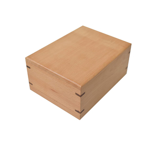 Urne rectangulaire en bois de bambou pour animaux de compagnie Chat Chien Fournitures funéraires Cadre photo Boîte commémorative Urnes funéraires vintage en bois à tirette pour animaux de compagnie - Product Image 2