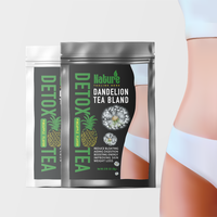 Thé minceur OEM pour la perte de poids, marque privée, pour une cure détox de 28 jours, sachets de thé aux herbes