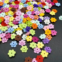 Bloc de remplissage souple de 500g en forme de fleurs de cerisier à six pétales, fait main, compatible avec les scènes MOC et l'assemblage de plantes, accessoires de bijoux