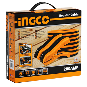 200A Đồng Pin Xe nhảy khởi động Cáp 15.6x9.1 cm thiết bị đầu cuối 2.5 mét dài - Product Image 5