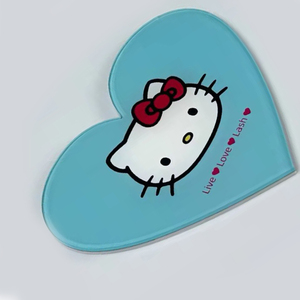 Herramienta de Belleza para Pestañas con Diseño de Corazón de Acrílico y Hello Kitty, Personalizable, Reutilizable, Función 2 en 1, Logotipo Personalizado, Servicio OEM - Product Image 3