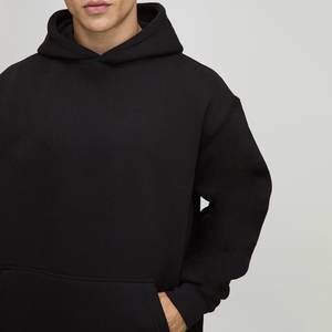 Trendy Wholesale Black Custom Logo <b>Men's</b> <b>hoodies</b> Breathable Eco Friendly Winter <b>Hoodies</b> Streetwear Casual <b>Men's</b> Printed <b>Hoodies</b> - Product Image 1