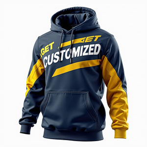 Sudaderas con Estampado Personalizado para Hombre, Sudadera Holgada de Algodón Básico, Ropa Urbana Resistente para Uso Casual, Moda de Invierno - Product Image 1