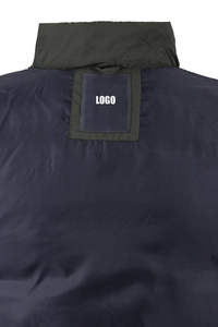 Vestes matelassées pour hommes tendance, multicolores, à manches longues, fermeture éclair intégrale, logo personnalisé, streetwear, veste matelassée d'hiver pour hommes de haute qualité - Product Image 5