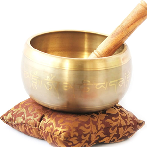 Les bols sonores tibétains fiables en vente en gros sont fabriqués à la main par des artisans qualifiés utilisant des techniques de martelage traditionnelles - Product Image 2