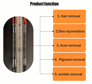 Original UK First Light <span class=keywords><strong>IPL</strong></span> Xenon-Blitzlampen-Ersatzröhre für <span class=keywords><strong>SHR</strong></span> OPT E-Light ND YAG Lampe mit Stabiler Leistung und Langer Lebensdauer - Product Image 4