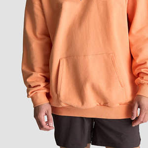 เสื้อฮู้ดดี้ผู้ชายขายส่ง สวมใส่สบาย ระบายอากาศดี ดีไซน์ใหม่ ผ้าฝ้ายผสม ทรงโอเวอร์ไซส์ - Product Image 6