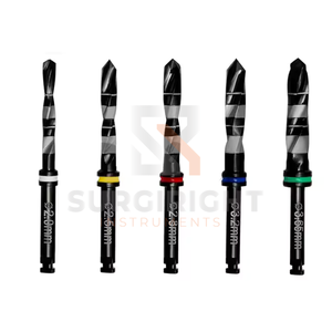 Mini taladro quirúrgico Dental, irrigación externa, 5 uds., herramienta de Odontología de implantes, aprobado por CE e ISO por Surgiright Instruments - Product Image 3