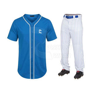 Uniforme de béisbol de equipo personalizado con pantalones de Jersey y gorra de alta calidad para sesiones de juego y entrenamiento de Liga de Jóvenes y Adultos - Product Image 2