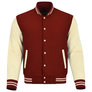 Custom Logo Printing Baseball <b>Jacket</b> Men Streetwear Sports Casual <b>Plain</b> Blank College <b>Varsity</b> <b>Jacket</b> Good Quality - Product Image 1
