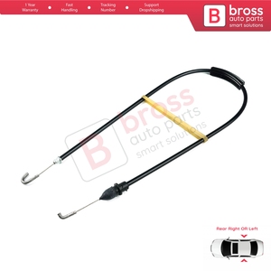 Câble Bowden de déverrouillage de serrure de porte intérieure arrière BDP197 1U4839099B pour Octavia MK1 - Product Image 3
