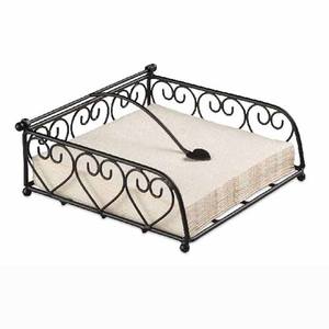 Porte-serviettes en métal multifonctionnel pour hôtel de luxe et porte-papier pour vaisselle à des fins décoratives - Product Image 3