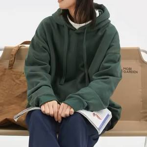 Sudaderas con capucha de gran tamaño con cremallera completa para hombre de alta calidad, ropa de trabajo con estampado personalizado, hecho en Pakistán, tasa de venta al por mayor para el invierno - Product Image 2