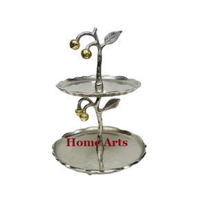 Soporte de aluminio de 2 niveles para chocolates, servidor de chocolates de tamaño personalizado de calidad superior para los más vendidos - Product Image 1