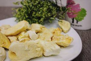 Segments de fruits tropicaux dorés lyophilisés FD Durian Vietnam FD Durian pour les supermarchés et les restaurants en gros d'exportation - Product Image 3