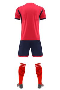 Maillots de football personnalisés pour enfants et tenues de sport pour clubs, kits de football avec impression par transfert thermique, uniformes de football respirants pour l'été - Product Image 4