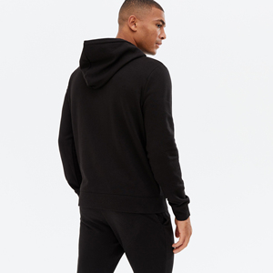 Sudadera con capucha de gran tamaño French Terry Heavyweight con logotipo personalizado para hombre 500/460/400 Gsm, sudadera gruesa y pesada en blanco, estampado polar de invierno - Product Image 4