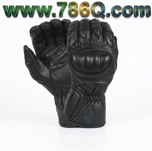 Guantes con fibra de carbono Tek Knuckles Guantes Tactical Hard Knuckle Racing Compatible con pantalla táctil Guantes de ciclismo de montaña - Product Image 1
