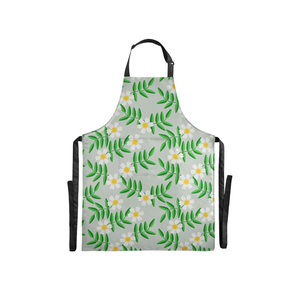 Delantal de cocina hecho a medida de lino y algodón puro 100% de suministro a granel de último diseño, conjunto de proveedor indio - Product Image 3