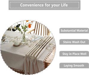 Mantel de plástico para decoración del hogar, accesorio de decoración para el hogar - Product Image 2