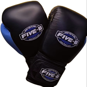 Gants de boxe professionnels légers et respirants en cuir 2025 avec fermeture pour l'entraînement – Fabrication OEM - Product Image 5