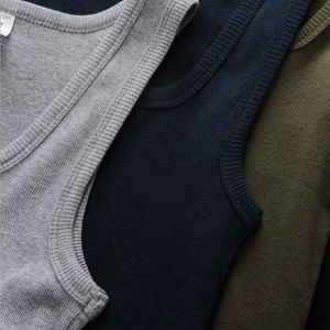 เสื้อกล้ามพิมพ์ลายเองสำหรับฤดูร้อน สวมใส่สบาย ระบายอากาศได้ดี แห้งเร็ว เหมาะสำหรับออกกำลังกาย - Product Image 4