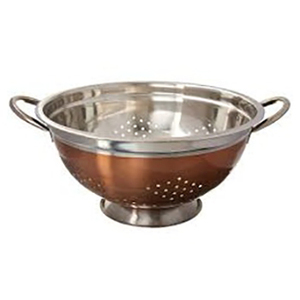 Ustensiles de cuisine en acier inoxydable Passoires à mailles durables Tamis pour la maison Rincer les légumes Passoire - Product Image 4
