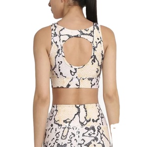 Conjunto Deportivo de Dos Piezas, Estilo Moderno, Color Sólido, Pantalones Cortos, para Ejercicio y Yoga, Secado Rápido, Transpirable, Sin Costuras, Ropa de Gimnasio, Sublimación, para Mujer, 2027 - Product Image 5