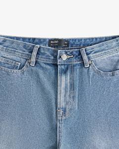 กางเกงยีนส์ทรงขาบาน 3 มิติ สำหรับผู้ชาย สไตล์ลำลองแบบเป็นทางการ ระบายอากาศได้ดี ผ้าฝ้าย ซักแล้ว ทรงปกติ เอวกลาง ผลิตในเวียดนาม เหมาะสำหรับฤดูใบไม้ร่วง - Product Image 3