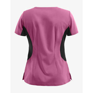 Logotipo personalizado bordado Logotipo médico Enfermería Mujeres Señoras Hospital Scrub Top y Jogger Uniformes - Product Image 6