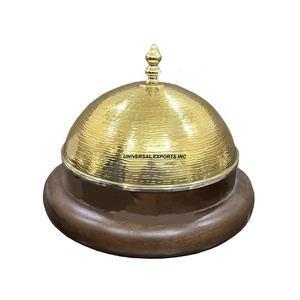 Pot en bois de forme ronde Casserole de designer faite à la main de belle qualité Réchauffeur de nourriture en métal de luxe en gros de haute qualité - Product Image 1