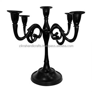 Menorah Candle Holders Religious Candelabra Candlesticks Multi <b>Branch</b> Interior Home Decor Designs Metal Candle Holders - Product Image 6