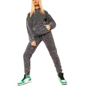 Survêtement décontracté surdimensionné pour femmes Ensembles de survêtements pour femmes Survêtement deux pièces Training Wear Jogging Wear logo personnalisé - Product Image 6