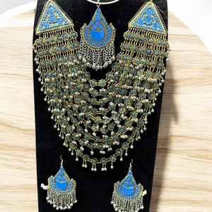 Factory Rate Good Quality Hand Crafted Traditional Stainless Steel Women's Vintage Style Antique Silver Plated <b>Wedding</b> Sets - Product Image 2