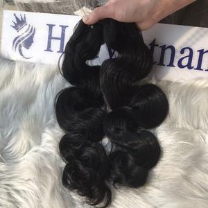 แฮร์วีฟผมมนุษย์ผมตรงเป็นลอนผมแบบจีนดิบเกรดผมลอนธรรมชาติ - Product Image 3