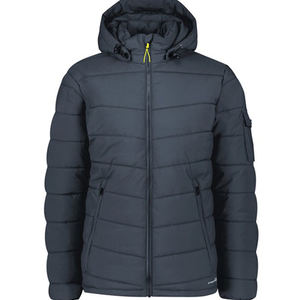 Veste matelassée imperméable personnalisée avec fermeture éclair, respirante, pour homme, logo personnalisé, style décontracté, streetwear de haute qualité - Product Image 5