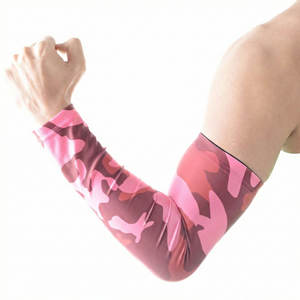 Manchon de bras personnalisé imprimé, confortable, doux, protection solaire UV, compression rafraîchissante, pour la course à pied, le cyclisme, le basketball, les activités de plein air - Product Image 2