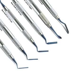 Instruments orthopédiques dentaires réutilisables pour greffe osseuse, outils de chirurgie implantaire, compresseurs et porte-graisses pour chirurgie orale canine - Product Image 2