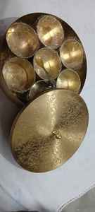 กล่องใส่เครื่องเทศทองเหลืองแท้สำหรับเก็บอาหาร MHQ Traders Pvt Ltd กล่องใส่สมุนไพรและเครื่องเทศ - Product Image 3