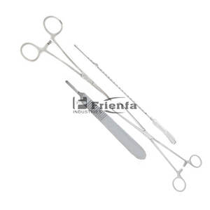 Kit chirurgical durable en acier inoxydable pour section C, à source d'alimentation manuelle, pour usage ORL, réutilisable, certifié CE, de haute qualité - Product Image 2