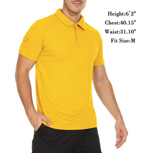 Chemise polo de qualité supérieure en taille plus, prix bas, tissu confortable, design unique, coton respirant, chemise polo pour homme - Product Image 2