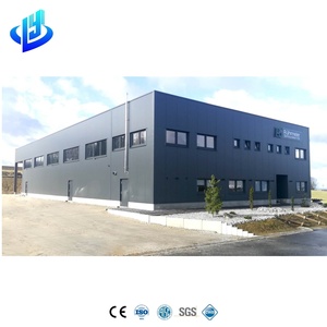 Kết Cấu Thép đúc sẵn hiện đại nhà máy công nghiệp xây dựng nhà kho nhà xưởng sản xuất văn phòng lưu trữ - Product Image 1