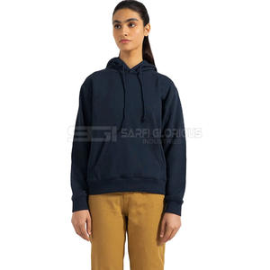 Sudadera con Capucha de Forro Polar de Manga Larga para Mujer, Otoño Invierno, con Logotipo Personalizado, Estilo Urbano, 100% Algodón, Varios Colores - Product Image 4