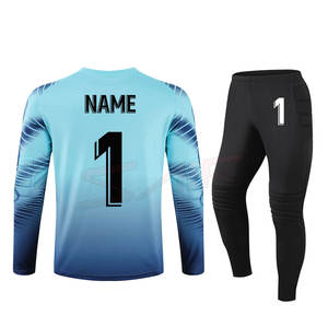 Conjuntos de Uniformes de Portero de Fútbol para Adultos OEM Más Vendidos con Diseño de Alta Moda, Logotipo y Color Personalizados, Material 100% Poliéster - Product Image 2